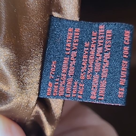 Womens Plus size Adrienne Landau Brown Suede Leather Coat, GUC - Picture 6 of 7